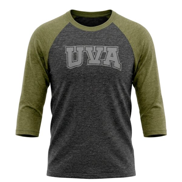 PLAYERA BEISBOLERA CABALLERO VERDE/GRIS VIZCAYA UVA