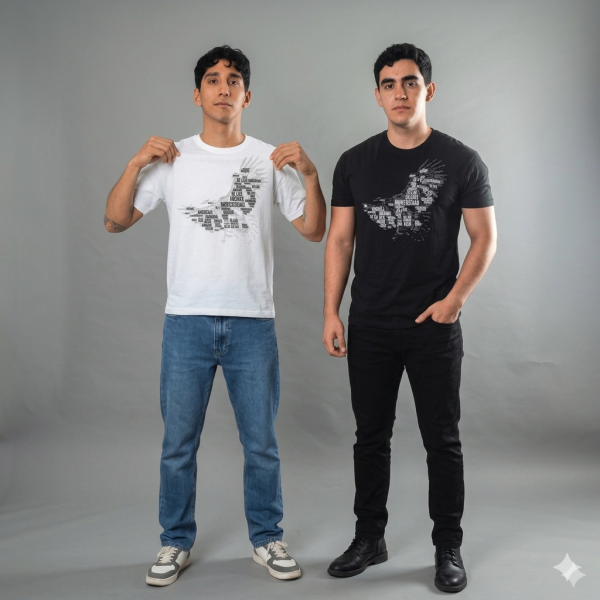 Playera UVA aguila Hombre