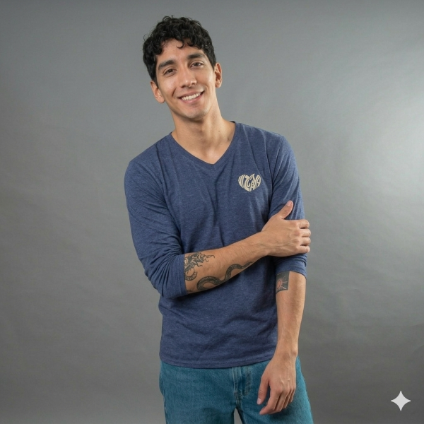 Playera UVA HEART Hombre