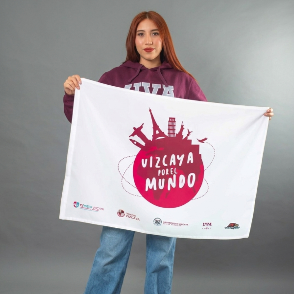 Bandera VIZCAYA por el mundo