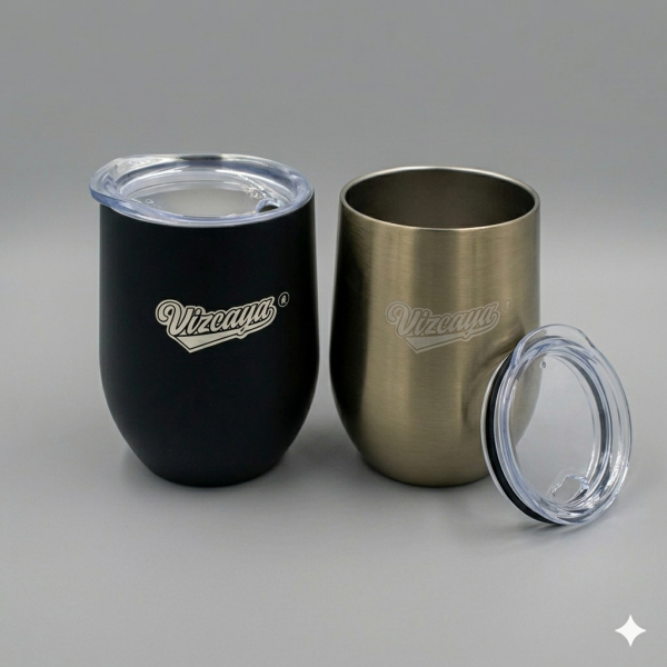Vaso VIZCAYA de acero inoxidable