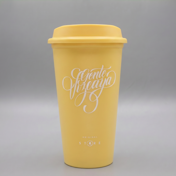 VASO GENTE VIZCAYA AMARILLO