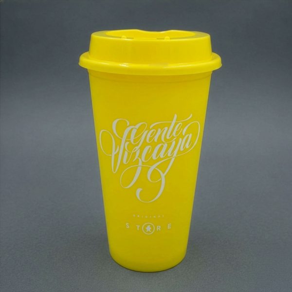 VASO GENTE VIZCAYA AMARILLO