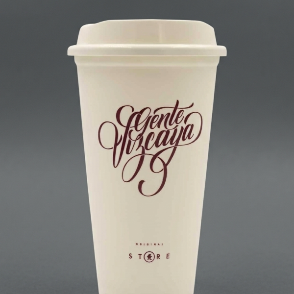 VASO GENTE VIZCAYA BLANCO