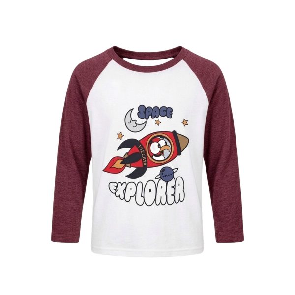 PLAYERA BEISBOLERA MARRON VIZCAYA KIDS