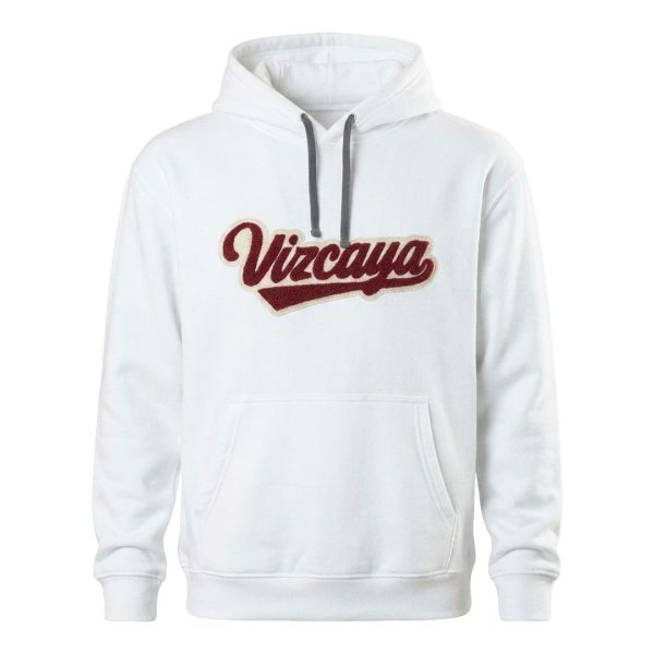 SUDADERA VIZCAYA BLANCA UNISEX