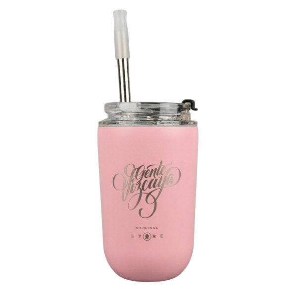VASO TERMICO GENTE VIZCAYA ROSA C/ POPOTE CHICO