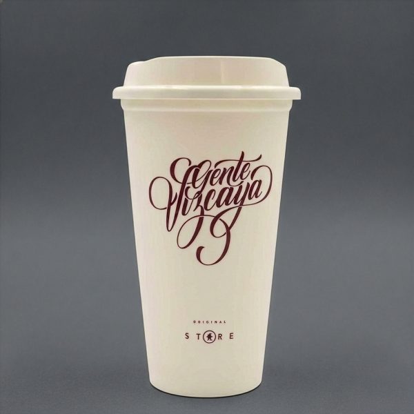 VASO GENTE VIZCAYA BLANCO