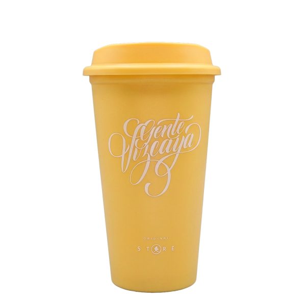 VASO GENTE VIZCAYA AMARILLO