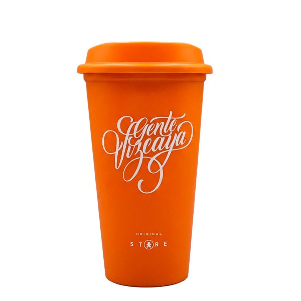 VASO GENTE VIZCAYA NARANJA