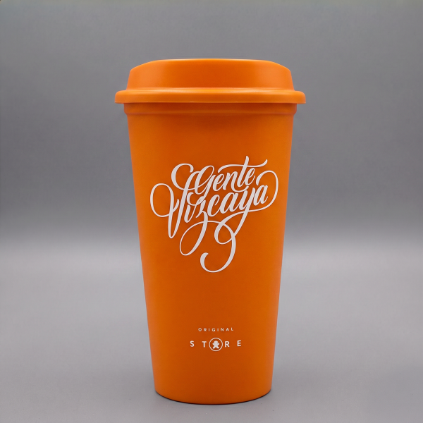 VASO GENTE VIZCAYA NARANJA