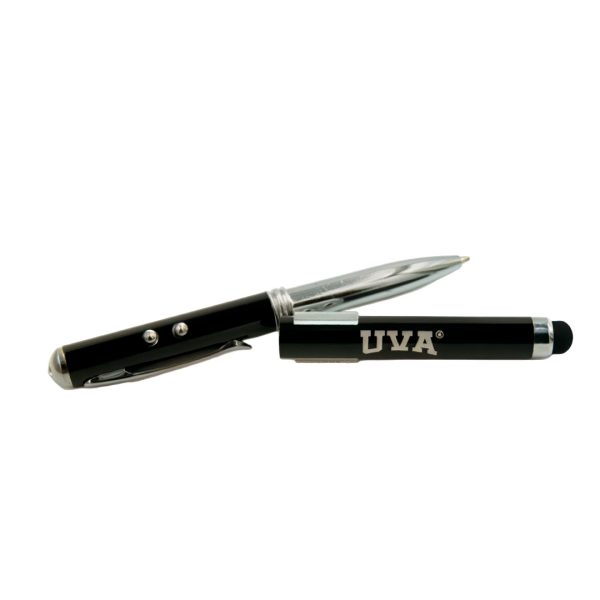 BOLIGRAFO LÁSSER TOUCH UVA NEGRO C//ROSCA