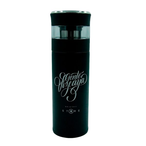 TERMO GENTE VIZCAYA NEGRO C/ MEDIDOR DE TEMPERATURA
