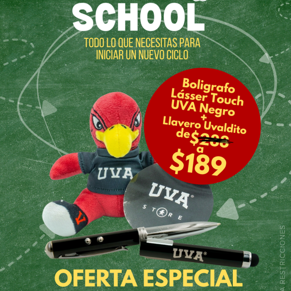 BOLIGRAFO LASSER TOUCH NEGRO+ LLAVERO UVALDITO