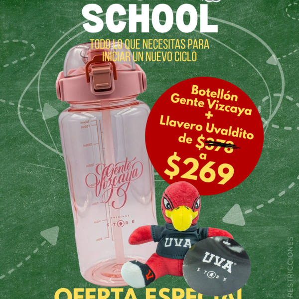 BOTELLON ROSA UVA+ LLAVERO UVALDITO